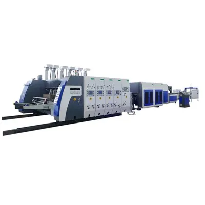Corrugated Box Packing Machine